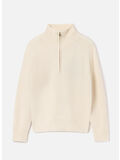MAGLIONE ISALYN WOOL, 00023M 10 OFF WHITE, thumb
