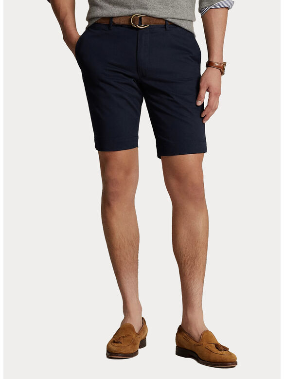 SHORT CHINO STRETCH SLIM FIT 24 CM, AVIATOR NAVY, medium