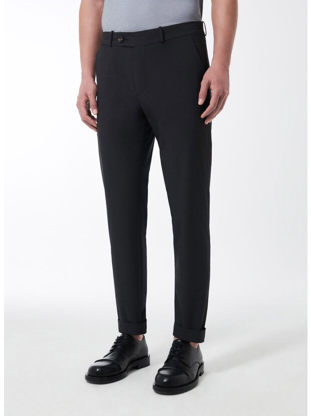 PANTALONE CHINO TERZILIGHT, 10M BLACK, large