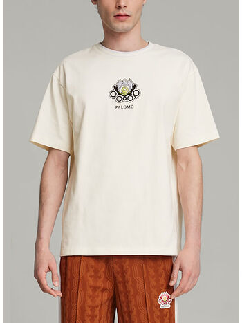 T-SHIRT PUMA X PALOMO GRAPHIC TEE, 65 WARM WHITE, small