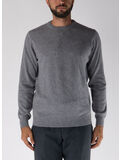 MAGLIONE GIROCOLLO IN CASHMERE, W6K1.00012 GRIGIO, thumb