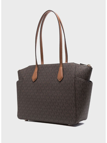 BORSA TOTE MARILYN MEDIA IN PELLE SAFFIANO, 252, small