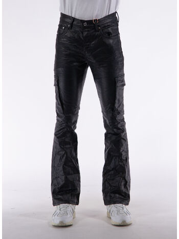 JEANS PATENT FILM CARGO, PFBL BOOT BLACK, small