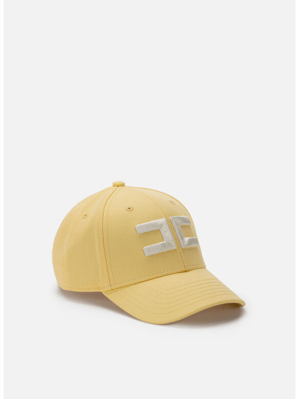 CAPPELLO BASEBALL IN CANVAS CON RICAMO, DC7 LEMONADE, medium