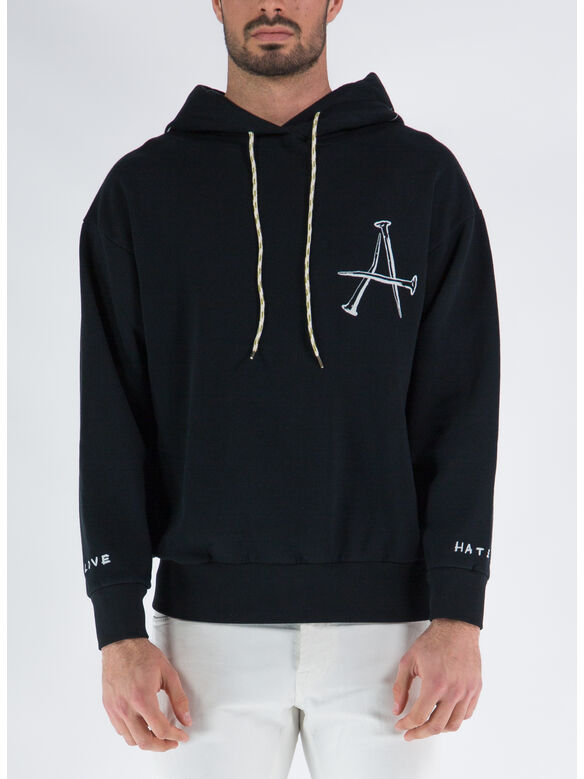 FELPA BAD FRIDAY HOODIE, BLK BLACK, medium