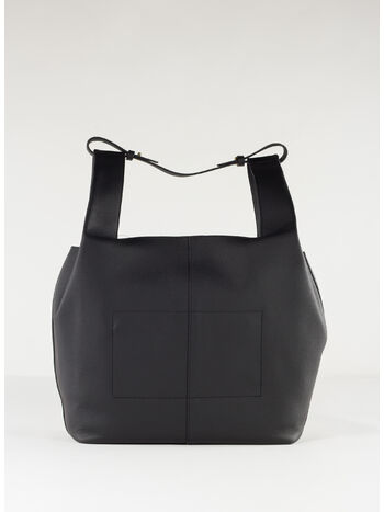 BORSA SHOPPING BEAT GENERATION, 613 NOIR/COGNAC, small