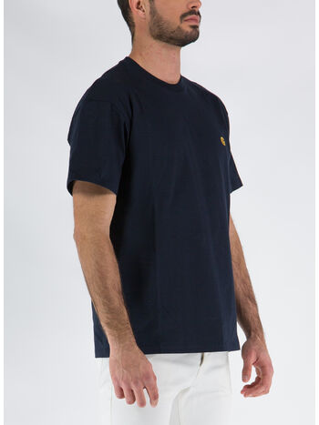 T-SHIRT CHASE, 00HXX DARK NAVY/GOLD, small