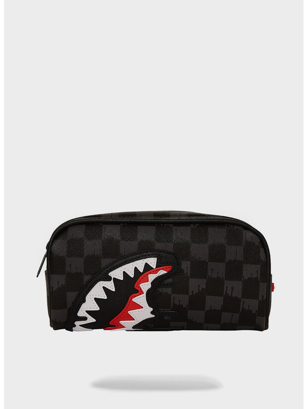 POUCH SAWTOOTH SHARKS IN PARIS, DRIPPING SHARKS IN PARIS POUCH, large