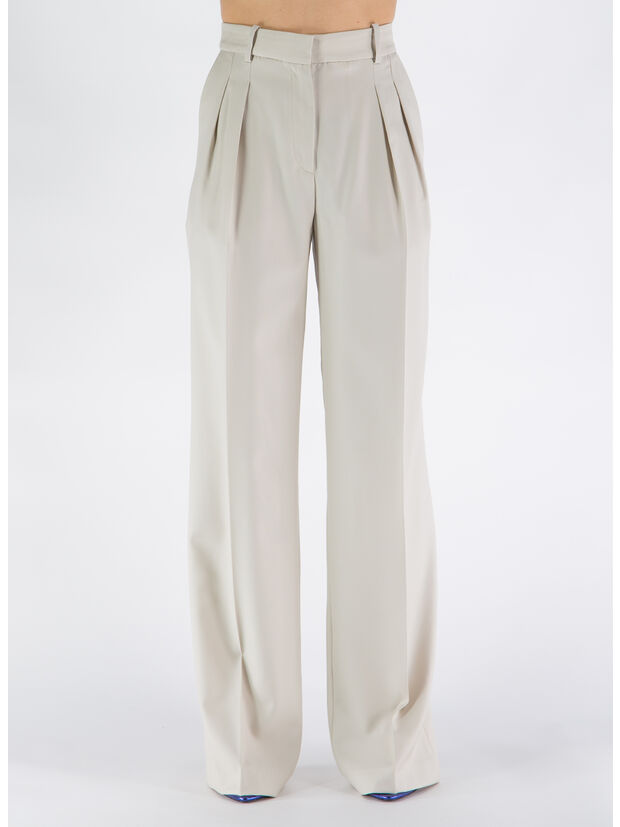 PANTALONE WIDE LEG, BEIGE BEIGE, large