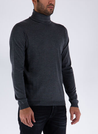 MAGLIONE DOLCEVITA, GRIGIO MELANGE, small