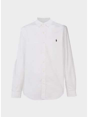 CAMICIA OXFORD, WHITE, small