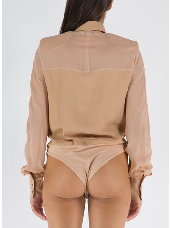 CAMICIA BODY UPPER EAST, 0878 NUDE, small
