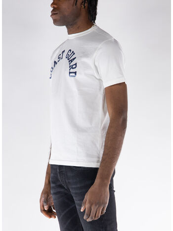 T-SHIRT COAST GUARD, WHITE, small