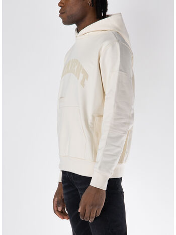FELPA HOODIE UTILITY, GW018 HEAVY CREAM, small