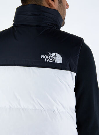 GILET IN PIUMINO RETRO NUPTSE VEST, FN4TNFWHITE, small