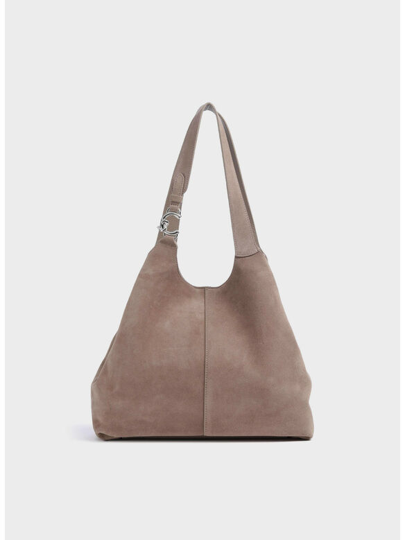 BORSA C-EASY SUEDE LARGE, N59 WARM TA/WARM TA, medium