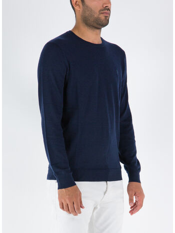 MAGLIONE GIROCOLLO, HUNTER NAVY, small