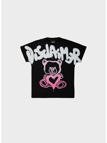T-SHIRT BEAR SPRAY, NERO, small