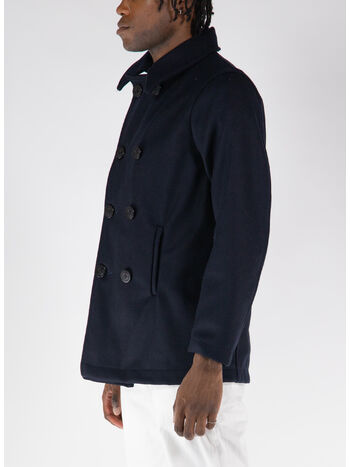 GIACCA PEACOAT, NAVY, small