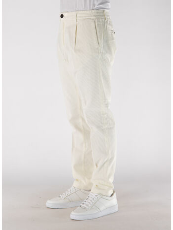 PANTALONE IN VELLUTO MITTE, 101 BURRO, small