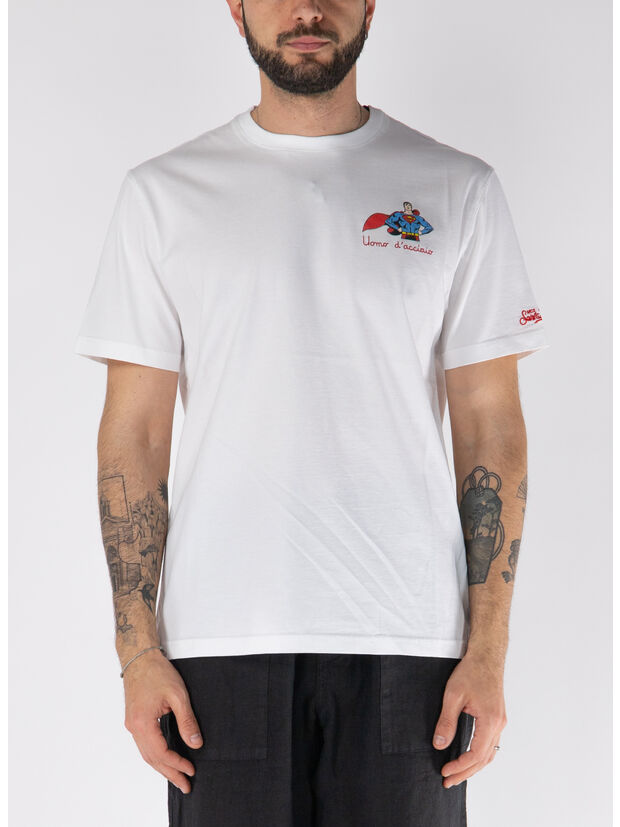 T-SHIRT SUPERMAN STEEL, 04967H 01N EMB, large