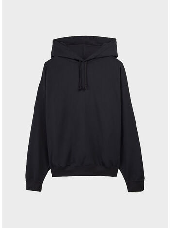 FELPA HOODIE GSX UNISEX, BLACK, small