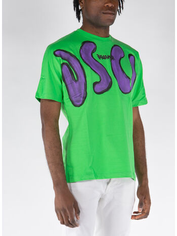 T-SHIRT BIG LOGO, VERDE LIME, small