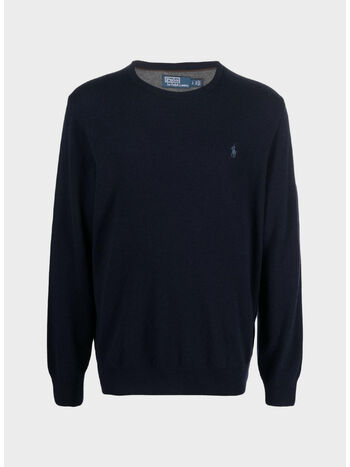 MAGLIONE GIROCOLLO, HUNTER NAVY, small