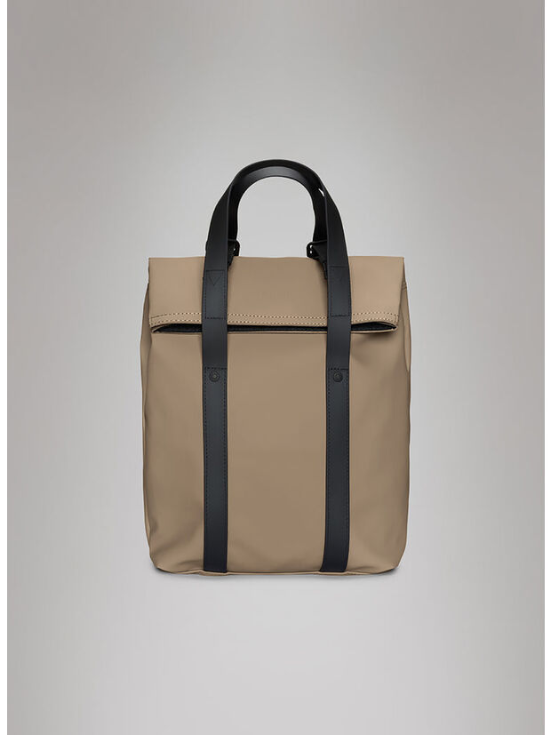 ZAINO MINI 2 WAY TOTE W3 UNISEX, BEIGE, large