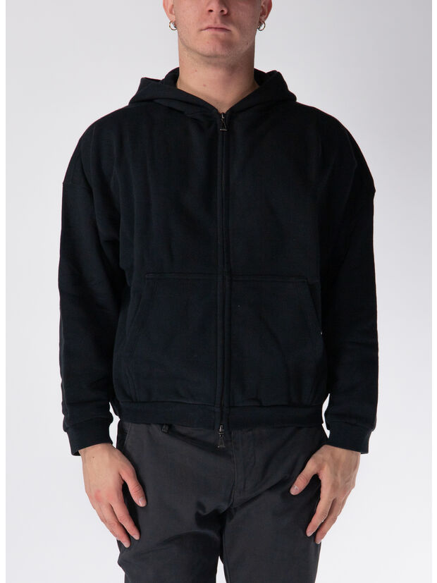 FELPA FULL ZIP FLASH, B290B4210U BLACK, large