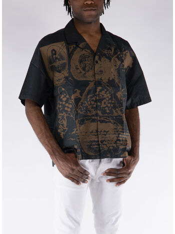 CAMICIA CAMP SHORTSLEEVE, ANT0001 ANTHRACITE, small