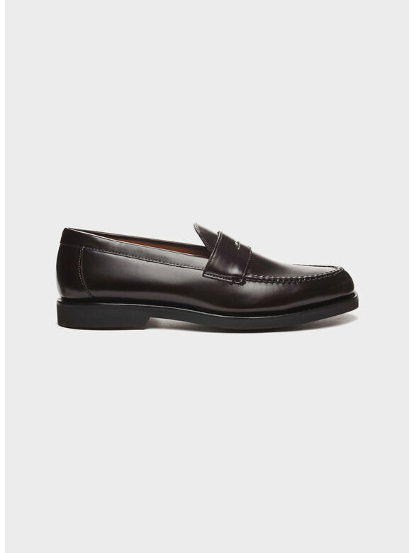 MOCASSINO RYAN BRUSHED POLARIS, 903 BROWN BURGUNDY, medium