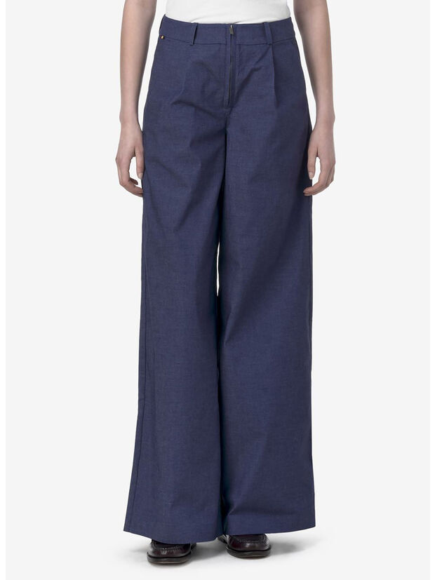 PANTALONE PIGALLE SOFT DENIM, 867 BLUE DEEP COBALT, large