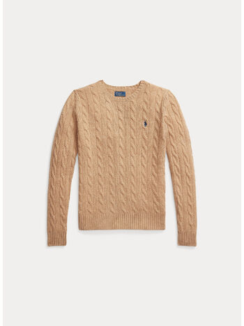 MAGLIONE JULIANNA, COLLECTION CAMEL  MELANGE, small