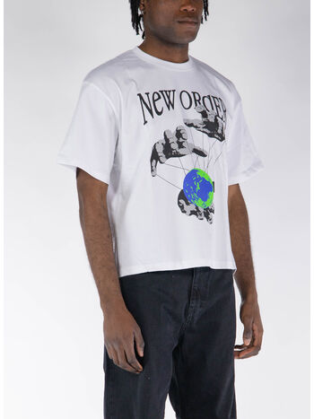 T-SHIRT NEW ORDER, 001 WHITE, small