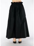 GONNA LUNGA CON VITA ELASTICIZZATA, 9300 NERO, thumb