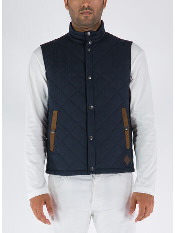 GILET IMBOTTITO PHILIPPE, C336 NAVY BLAZER, small