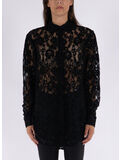 CAMICIA THE UP LACE, BLACK, thumb