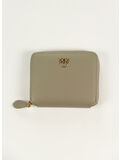 PORTAFOGLIO QUADRATO ZIP-AROUND, I68Q NOCE/ANTIQUE GOLD, thumb