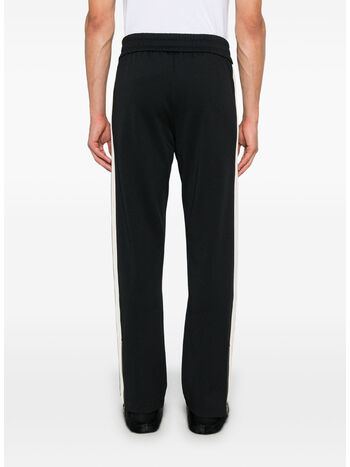 PANTALONE TRACK CON  LOGO CLASSICO, 1003 BLACK/OFF WHITE, small