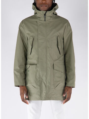 CAPPOTTO PARKA RIP-STOP, 228 VERDE SALVIA, small