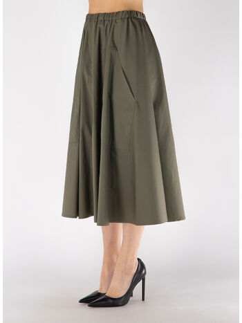 GONNA CON TASCHE, MILITARE, small