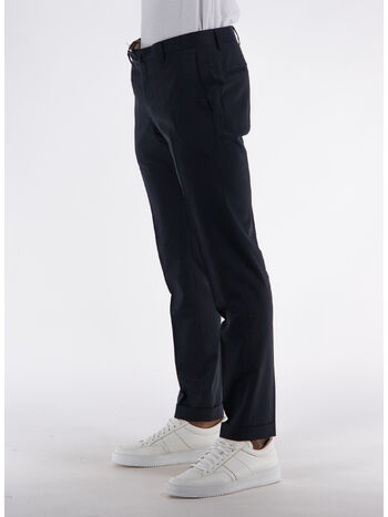 PANTALONE SLIM, 00011 BLU, small