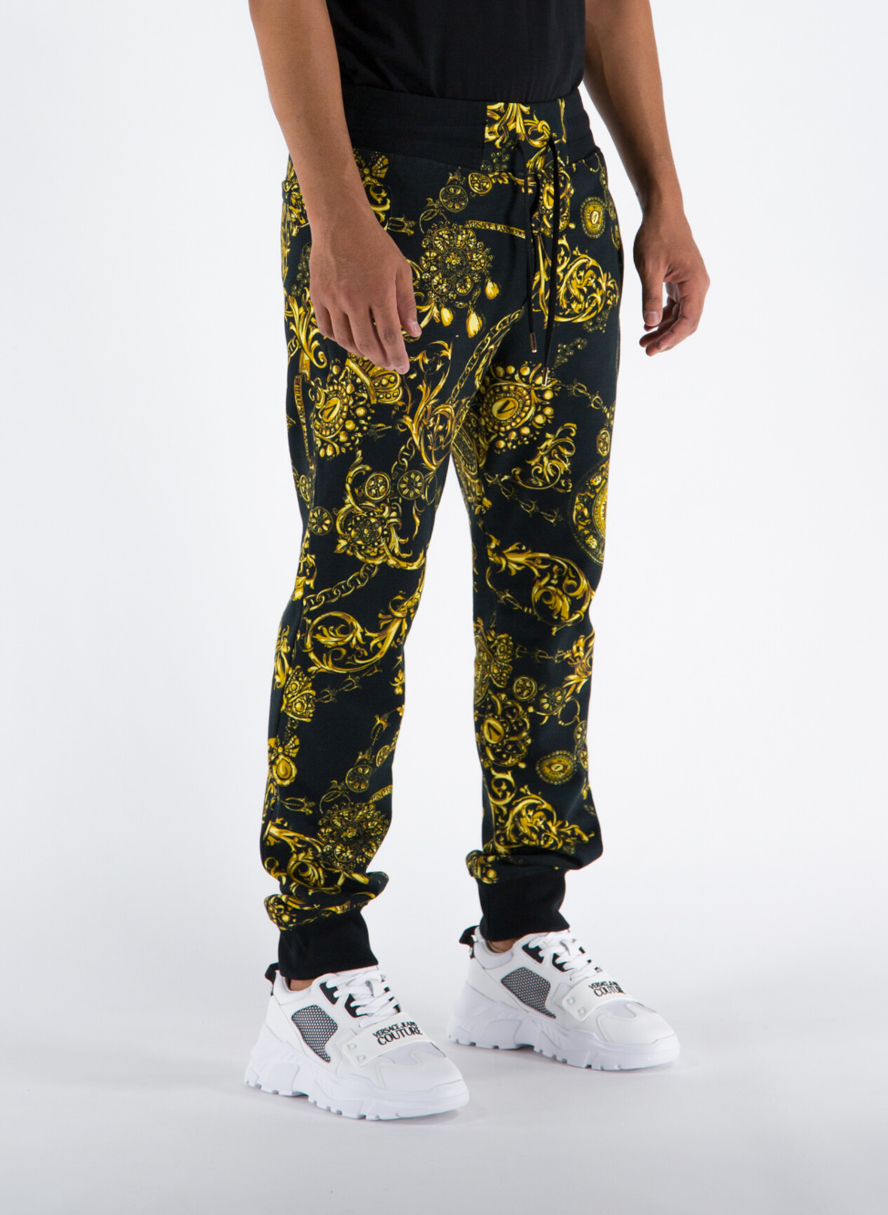 VERSACE JEANS COUTURE PANTALONE SPRINT BIJOUX BAROCCO Uomo Selecteur