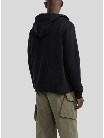 FELPA FULL ZIP FLEECE, POLO BLACK, small