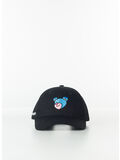 CAPPELLO DA BASEBALL CON RICAMO UNISEX, BLACK, thumb
