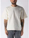 T-SHIRT CLASSIC EMBROIDERY LOGO BOXY, CRE CREAM, thumb