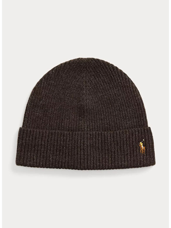 CAPPELLO POLO, DARK BROWN HTHR, medium