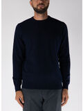 MAGLIONE GIROCOLLO IN CASHMERE, W6K1.00513 NAVY, thumb