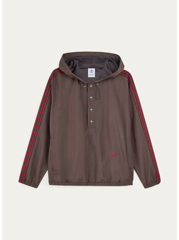 FELPA HOODIE ANORAK WB, NBROWN, small
